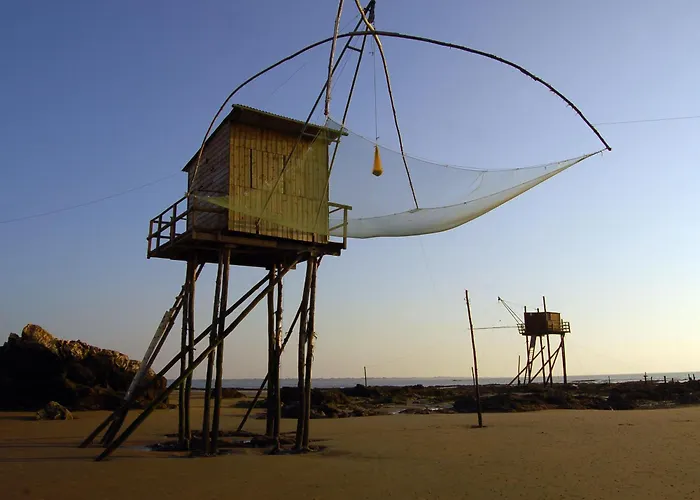 Nyaraló Boheme Avec Terrasse Et Parking, A Proximite De Planete Sauvage - Fr-1-306-1305 *